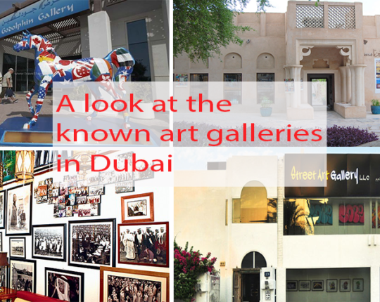 A look at the known art galleries in Dubai