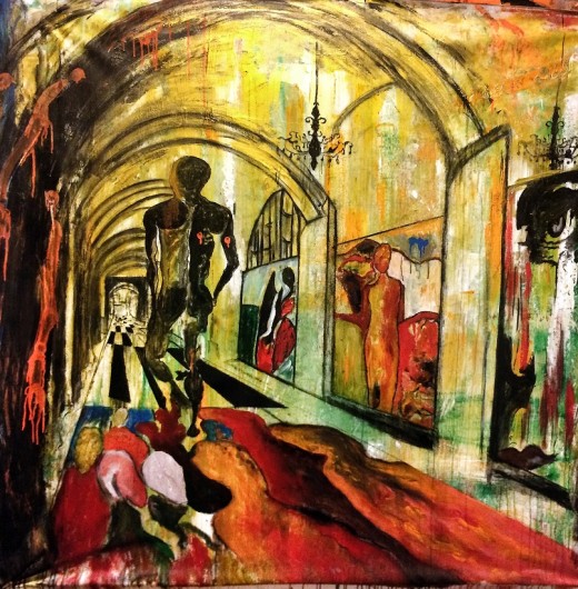 contemporary portrait art
