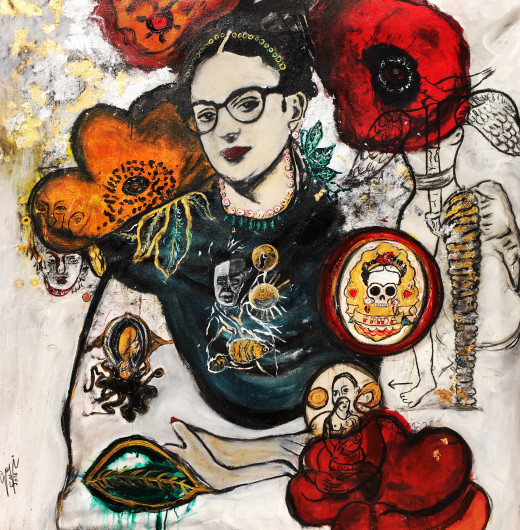 contemporary portrait art