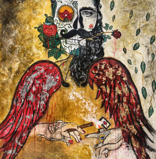 contemporary portrait art Dubai